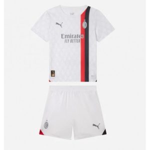 AC Milan Udebanesæt Børn 2023-24 Kort ærmer + korte bukser