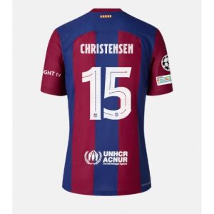 Andreas Christensen #15 Barcelona Hjemmebanetrøje 2023-2024 Kort ærmer