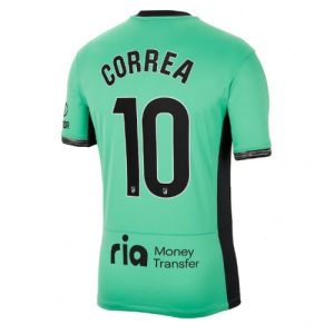 Angel Correa #10 Atletico Madrid Tredje trøje 2023-2024 grøn Kort ærmer