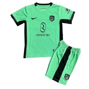 Atletico Madrid Tredje trøje Børn 2023-24 Kort ærmer + korte bukser