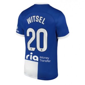 Axel Witsel #20 Atletico Madrid Udebanetrøje 2023-2024 blå hvid Kort ærmer