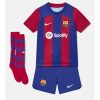 Pedri Gonzalez #8 Barcelona Hjemmebanesæt Børn 2023-24 Kort ærmer + korte bukser