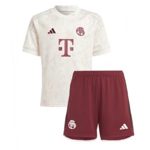 Bayern Munich Tredje trøje Børn 2023-24 Kort ærmer + korte bukser