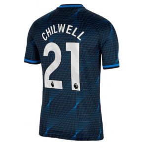 Ben Chilwell #21 Chelsea Udebanetrøje 2023-2024 Kort ærmer til mænd