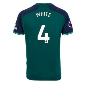 Benjamin White #4 Arsenal Tredje trøje 2023-2024 Kort ærmer
