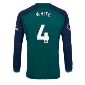 Benjamin White #4 Arsenal Tredje trøje 2023-2024 Lange ærmer
