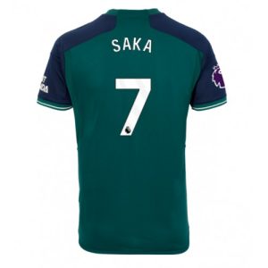 Bukayo Saka #7 Arsenal Tredje trøje 2023-2024 Kort ærmer