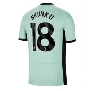 Christopher Nkunku #18 Chelsea Tredje trøje 2023-2024 Kort ærmer