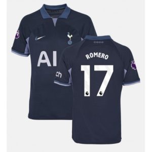 Cristian Romero #17 Tottenham Hotspur Udebanetrøje 2023-24 Kort ærmer