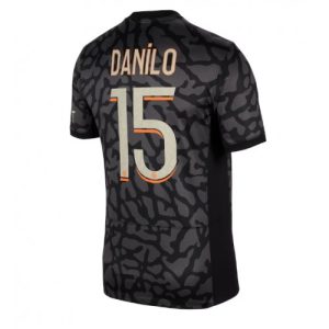 Danilo Pereira #15 Paris Saint-Germain PSG Tredje trøje 2023-24 Kort ærmer til mænd