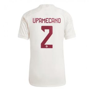 Dayot Upamecano #2 Bayern Munich Tredje trøje Herrer 2023-24 Kort ærmer