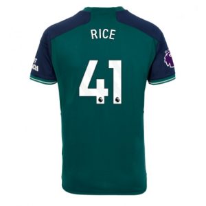 Declan Rice #41 Arsenal Tredje trøje 2023-2024 Kort ærmer