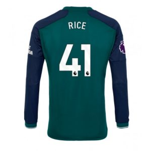 Declan Rice #41 Arsenal Tredje trøje 2023-2024 Lange ærmer