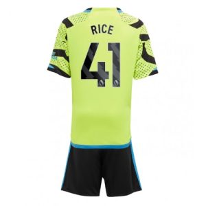 Declan Rice #41 Arsenal Udebanesæt Børn 2023-24 Kort ærmer + korte bukser