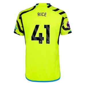 Declan Rice #41 Arsenal Udebanetrøje 2023-2024 gul Kort ærmer