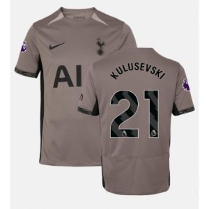 Dejan Kulusevski #21 Tottenham Hotspur Tredje trøje 2023-2024 Kort ærmer