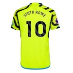 Emile Smith Rowe #10 Arsenal Udebanetrøje 2023-2024 gul Kort ærmer