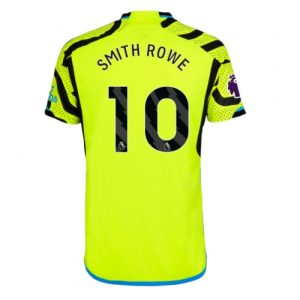 Emile Smith Rowe #10 Arsenal Udebanetrøje 2023-2024 gul Kort ærmer