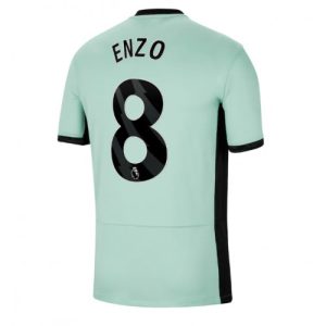Enzo Fernandez #8 Chelsea Tredje trøje 2023-2024 Kort ærmer