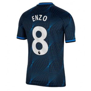 Enzo Fernandez #8 Chelsea Udebanetrøje 2023-2024 Kort ærmer til mænd