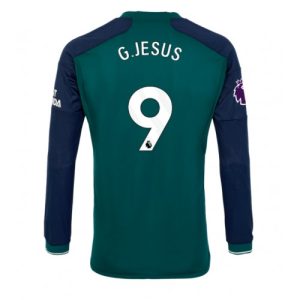 Gabriel Jesus #9 Arsenal Tredje trøje 2023-2024 Lange ærmer
