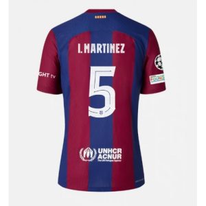 Inigo Martinez #5 Barcelona Hjemmebanetrøje 2023-2024 Kort ærmer