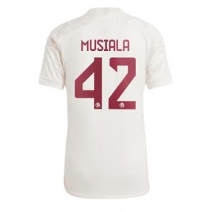 Jamal Musiala #42 Bayern Munich Tredje trøje Herrer 2023-24 Kort ærmer