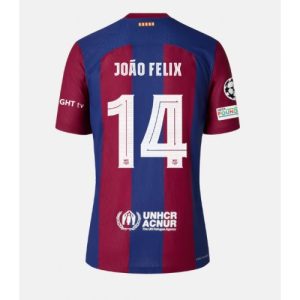 Joao Felix #14 Barcelona Hjemmebanetrøje 2023-2024 Kort ærmer