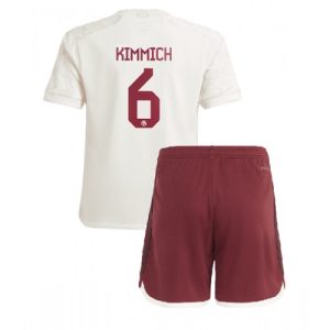 Joshua Kimmich #6 Bayern Munich Tredje trøje Børn 2023-24 Kort ærmer + korte bukser
