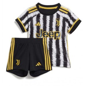 Juventus Hjemmebanesæt Børn 2023-24 Kort ærmer + korte bukser