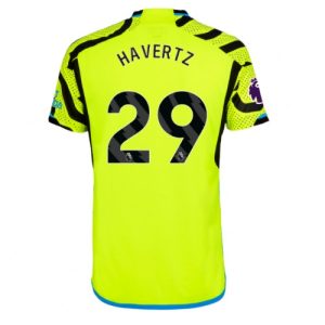 Kai Havertz #29 Arsenal Udebanetrøje 2023-2024 gul Kort ærmer