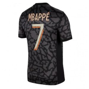Kylian Mbappe #7 Paris Saint-Germain PSG Tredje trøje 2023-24 Kort ærmer til mænd