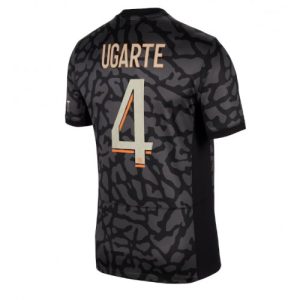 Manuel Ugarte #4 Paris Saint-Germain PSG Tredje trøje 2023-24 Kort ærmer til mænd