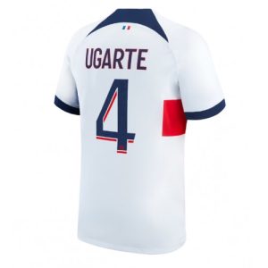 Manuel Ugarte #4 Paris Saint-Germain PSG Udebanetrøje 2023-24 Kort ærmer til mænd