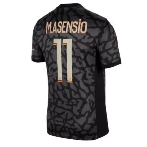 Marco Asensio #11 Paris Saint-Germain PSG Tredje trøje 2023-24 Kort ærmer til mænd