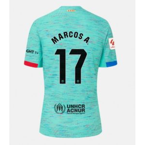 Marcos Alonso #17 Barcelona Tredje trøje 2023-2024 grøn Kort ærmer