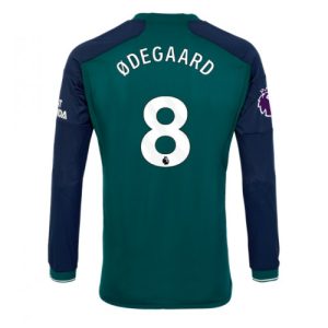 Martin Odegaard #8 Arsenal Tredje trøje 2023-2024 Lange ærmer