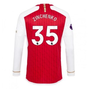 Oleksandr Zinchenko #35 Arsenal Hjemmebanetrøje 2023-2024 Lange ærmer