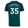 Oleksandr Zinchenko #35 Arsenal Tredje trøje 2023-2024 Kort ærmer