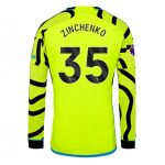 Oleksandr Zinchenko #35 Arsenal Udebanetrøje 2023-2024 Lange ærmer