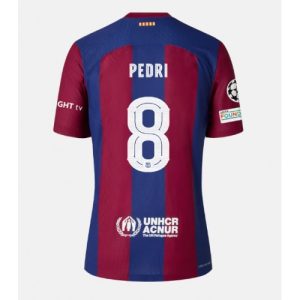 Pedri Gonzalez #8 Barcelona Hjemmebanetrøje 2023-2024 Kort ærmer