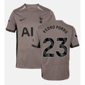Pedro Porro #23 Tottenham Hotspur Tredje trøje 2023-2024 Kort ærmer