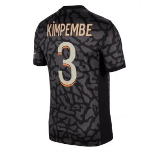 Presnel Kimpembe #3 Paris Saint-Germain PSG Tredje trøje 2023-24 Kort ærmer til mænd