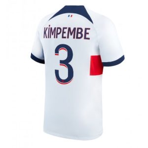Presnel Kimpembe #3 Paris Saint-Germain PSG Udebanetrøje 2023-24 Kort ærmer til mænd