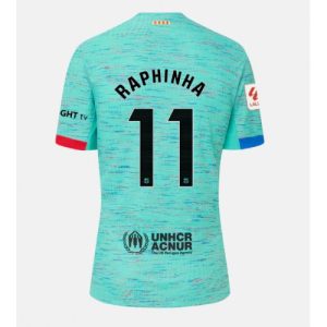 Raphinha Belloli #11 Barcelona Tredje trøje 2023-2024 grøn Kort ærmer