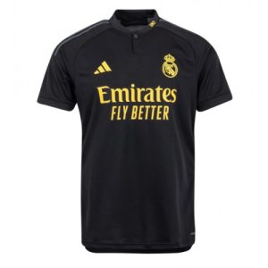 Real Madrid Tredje trøje 2023-2024 sort Kort ærmer