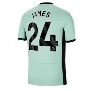 Reece James #24 Chelsea Tredje trøje 2023-2024 Kort ærmer