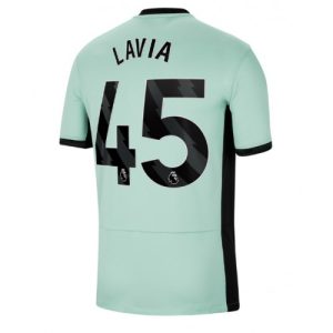 Romeo Lavia #45 Chelsea Tredje trøje 2023-2024 Kort ærmer