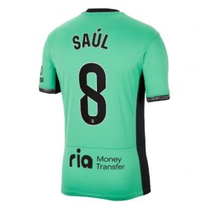 Saul Niguez #8 Atletico Madrid Tredje trøje 2023-2024 grøn Kort ærmer