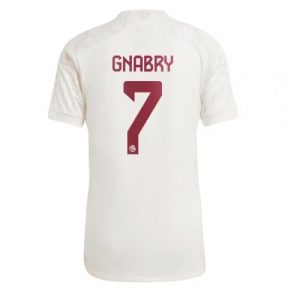 Serge Gnabry #7 Bayern Munich Tredje trøje Herrer 2023-24 Kort ærmer